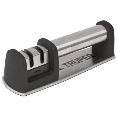 Afilador De Cuchillos Profesional En Acero Inoxidable Y Abs Truper