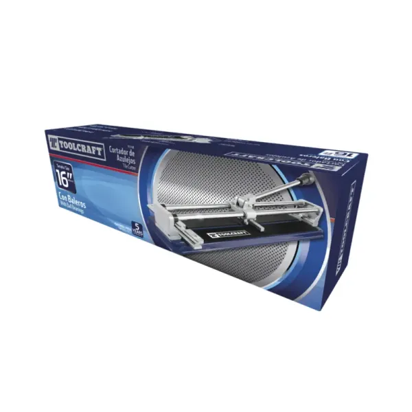 Cortador De Baldosas 16' (40 Cm) Toolcraft Con Rodamientos (TC1768)