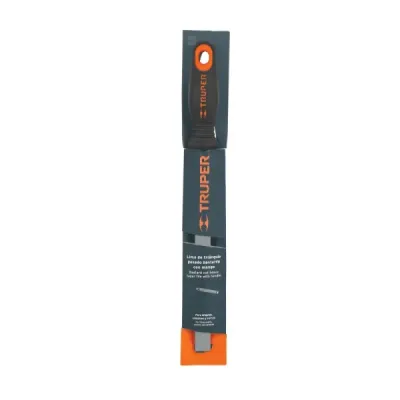 Lima Triangular Pesada Bastarda De 6", Mango Comfort Grip Truper