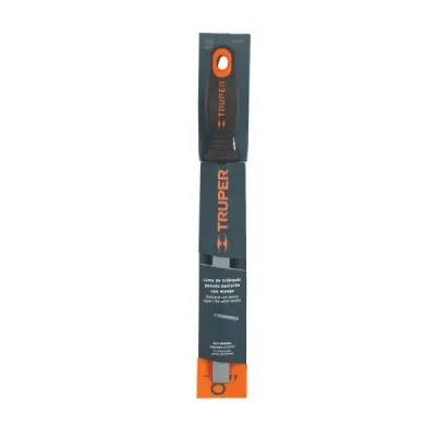 Lima Triangular Pesada Bastarda De 8", Mango Comfort Grip Truper