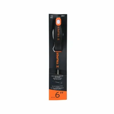Lima Redonda Bastarda De 6", Mango Comfort Grip Truper