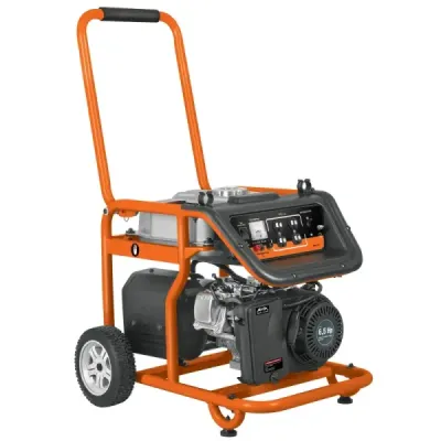 Generador Eléctrico A Gasolina Portátil 6.5 Hp, 195 Cc, 18 L Truper