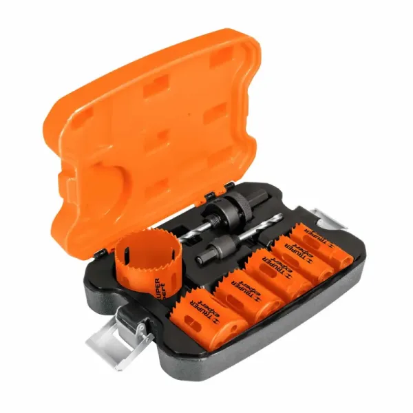Juego Sierra Copas Bimetálicas 8 Piezas Truper Con Estuche (KITB-6 - 15405)