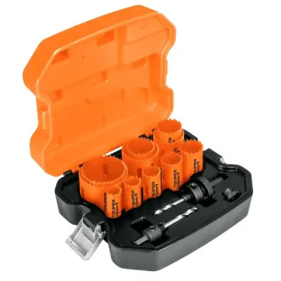 Juego Sierra Copas Bimetálicas 13 Piezas Truper Con Estuche