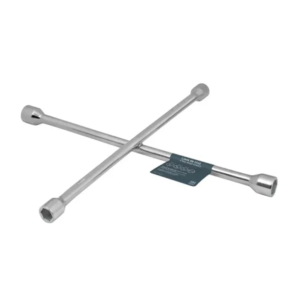 Cruceta Cromada 51 Cm Copas De 17 Mm, 3/4", 13/16" Y 7/8" Truper (LLCR-20 - 15481)