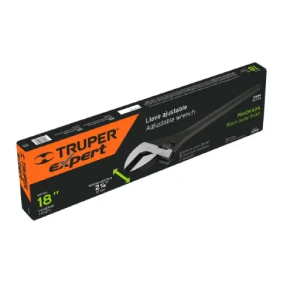 Llave Expansiva Industrial 18' Truper Apertura De 2.1/4'