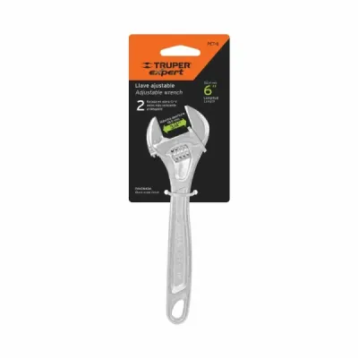 Llave Expansiva Profesional De 6" Con Apertura De 1" Truper