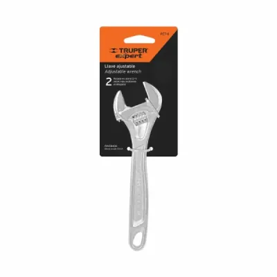 Llave Expansiva Profesional De 10" Con Apertura De 1.3/8" Truper