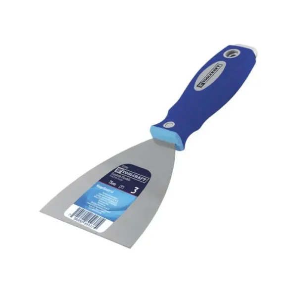 Espátula Rígida De 1' En Acero Toolcraft Mango Bimaterial (TC1780)
