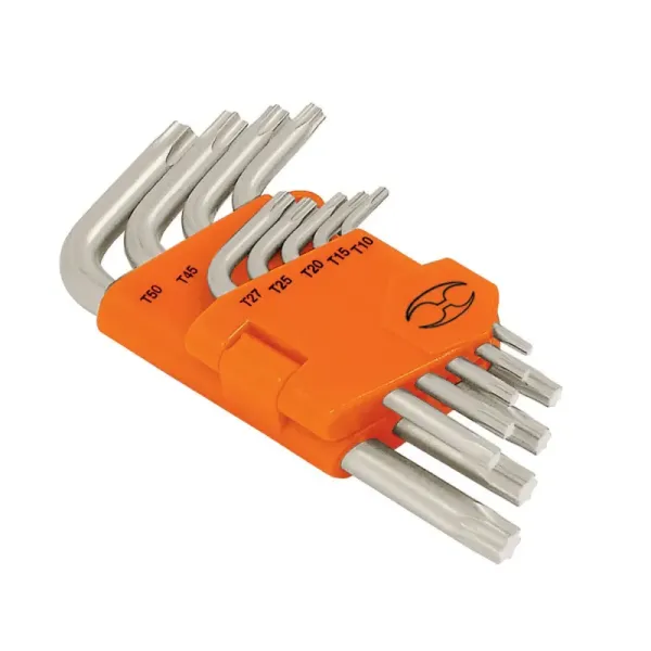 Juego De 9 Llaves Torx, Incluye Estuche Organizador Truper (TORX-9 - 15554)