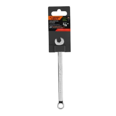 Llave Mixta Extralarga De 3/8", Largo 164 Mm, Uso Rudo Truper