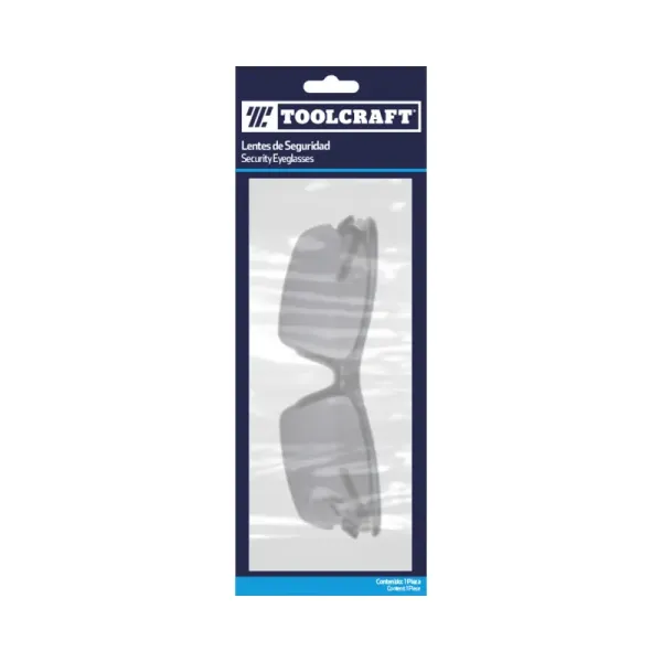 Gafas De Seguridad Claras Ajustables Toolcraft Diseño Nuvo (TC1798)