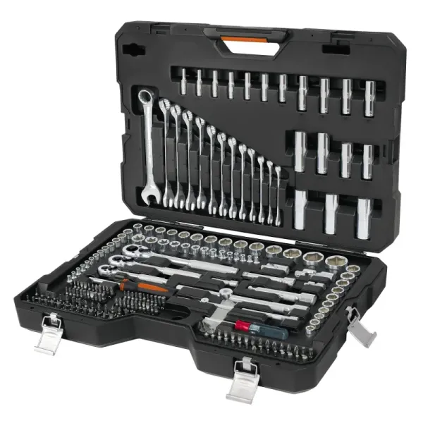 Juego De 210 Piezas Mixto, Cuadrante 1/4", 3/8" Y 1/2" Truper (JD-210MP - 15695)