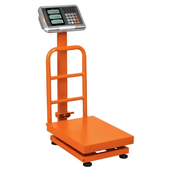 Báscula De Plataforma Plegable 100 Kg Recargable Con Display Truper (BAS-100PLA - 15729)