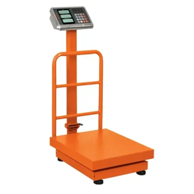Báscula De Plataforma Plegable 200 Kg Recargable Con Display Truper